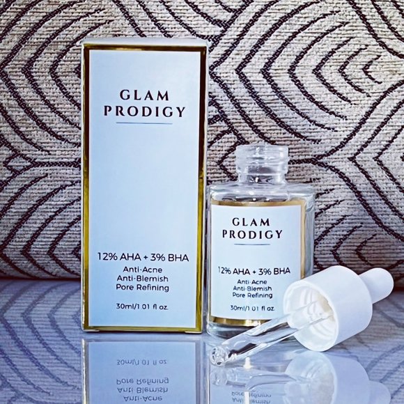 Glam Prodigy Skincare for fine lines/wrinkles (serum & cream) and acne serum - Picture 5 of 6